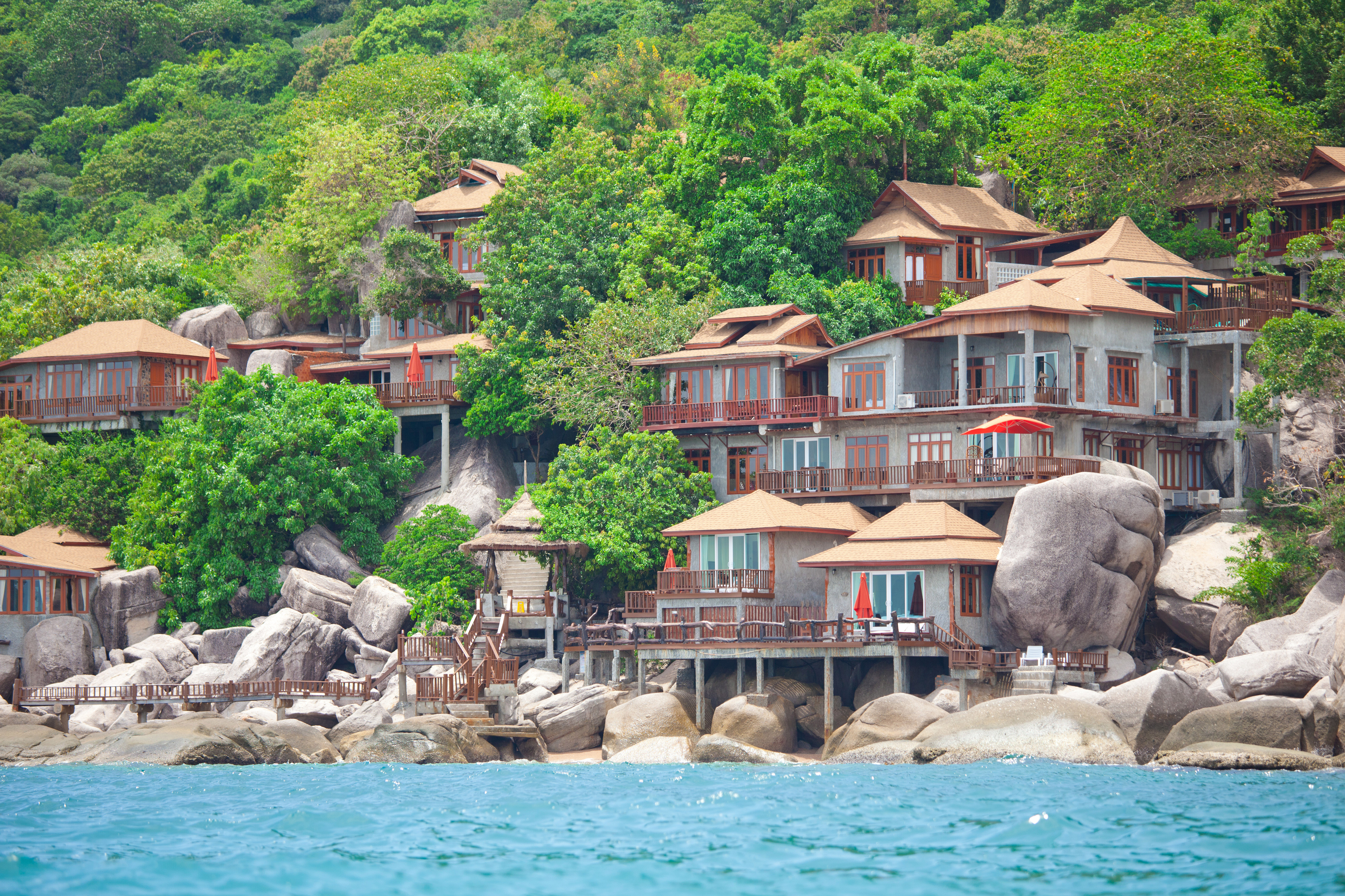 hotel with ocean view